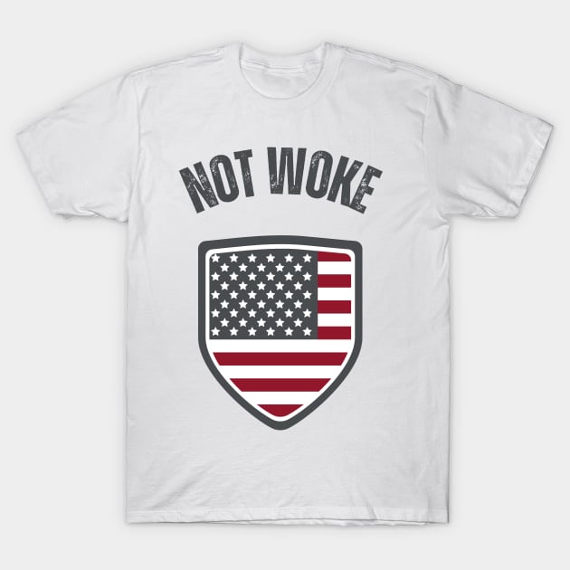 Not woke T-Shirt by la chataigne qui vole ⭐⭐⭐⭐⭐